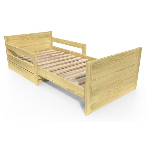 Lit Évolutif Enfant Avec Tiroir Bois