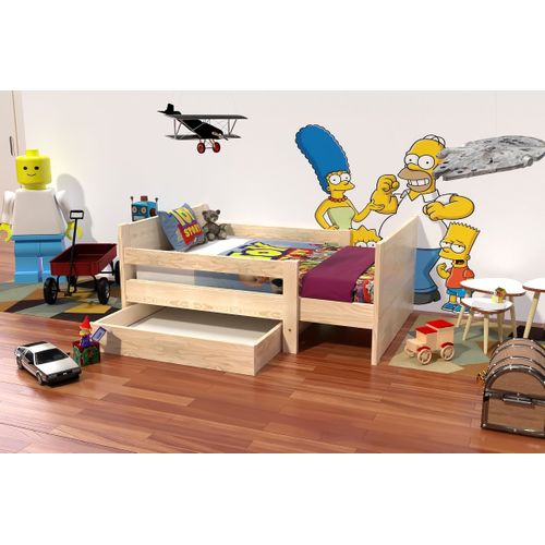 Lit Évolutif Enfant Avec Tiroir Bois