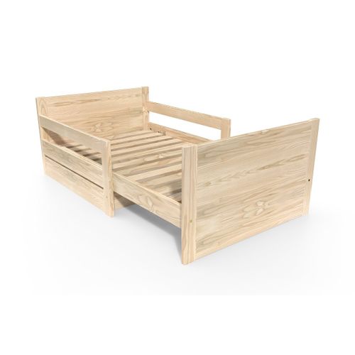 Lit Évolutif Enfant Avec Tiroir Bois