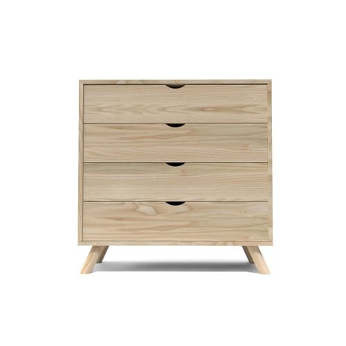 Commode Scandinave En Bois Massif Viking