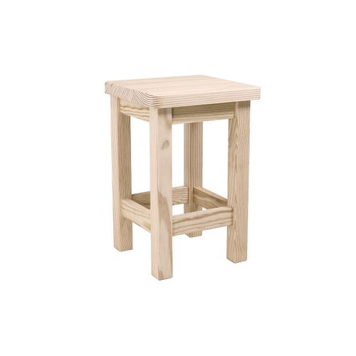 Tabouret En Bois Droit