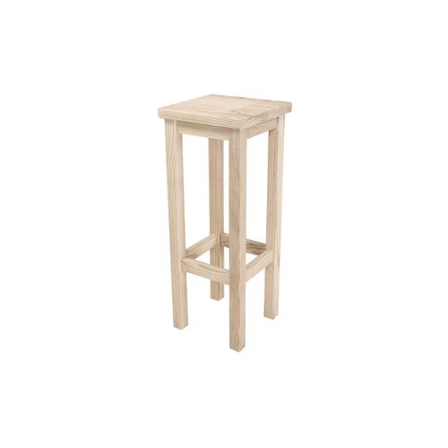 Tabouret De Bar En Bois Droit