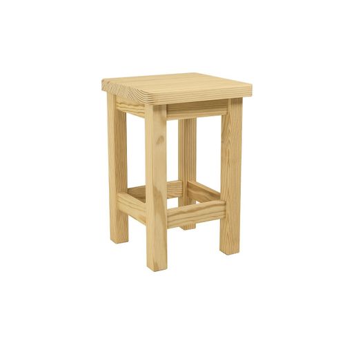 Tabouret En Bois Droit