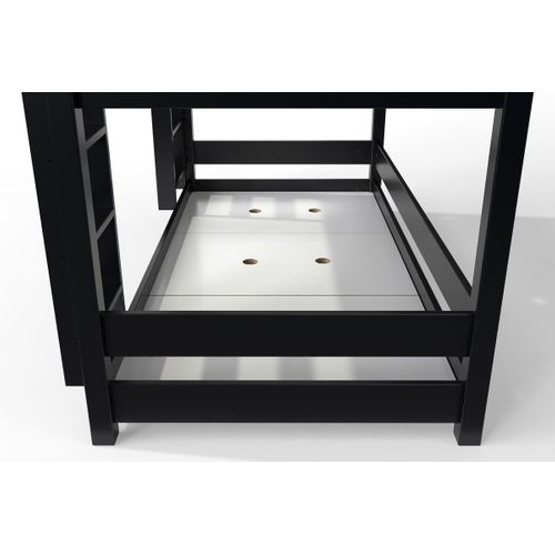 Lit Superposé 3 Places 90x190 En Bois Massif Abc