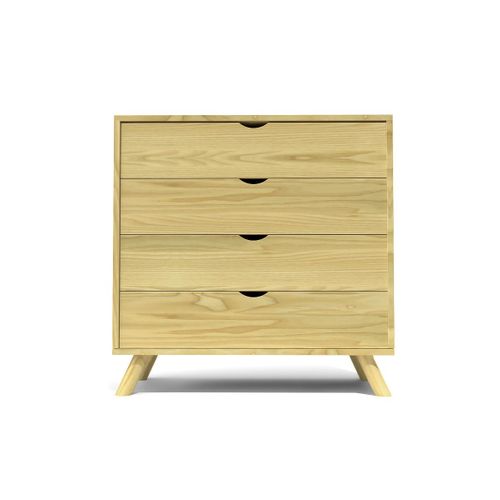 Commode Scandinave En Bois Massif Viking