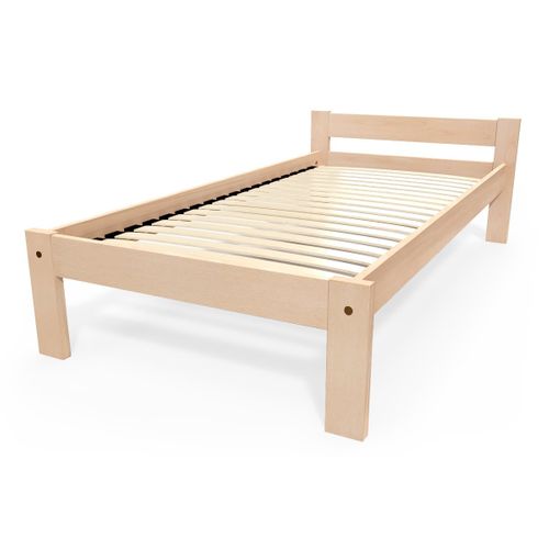 Lit 90x190 Enfant En Bois Hêtre Simply