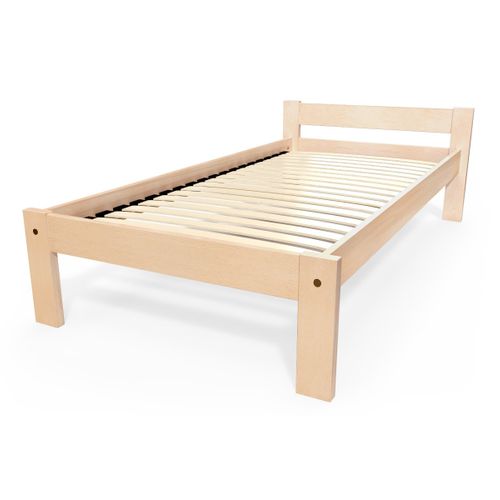 Lit 90x190 Enfant En Bois Hêtre Simply