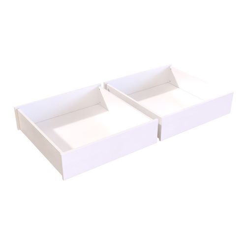 Lot De Tiroir Sous Lit En Hêtre Massif