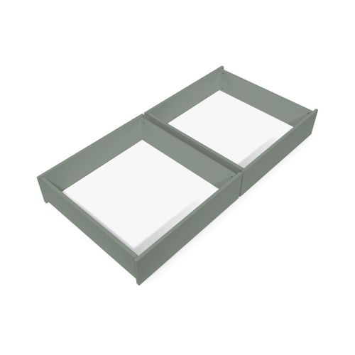 Lot De Tiroir Sous Lit En Hêtre Massif