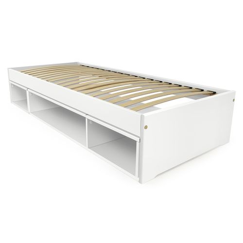 Lit Avec Rangement Maël 90x200