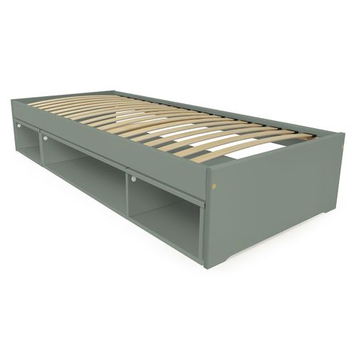 Lit Avec Rangement Maël 90x200