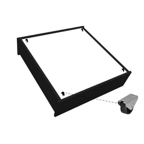 Lit 90x190 Simple Avec Tiroirs De Rangement Malo