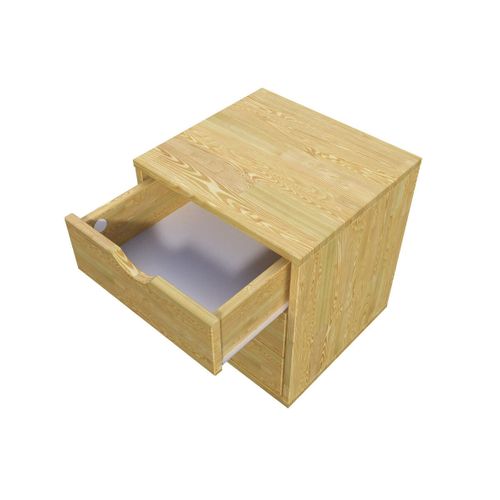 Caisson à Tiroirs 3 En Bois Massif