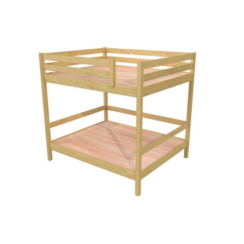 Lit Double Superposé Sylvia 140x200 Avec Échelle