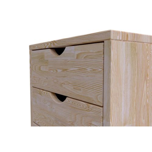 Caisson à Tiroirs 4 En Bois Massif