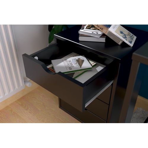 Caisson à Tiroirs 4 En Bois Massif