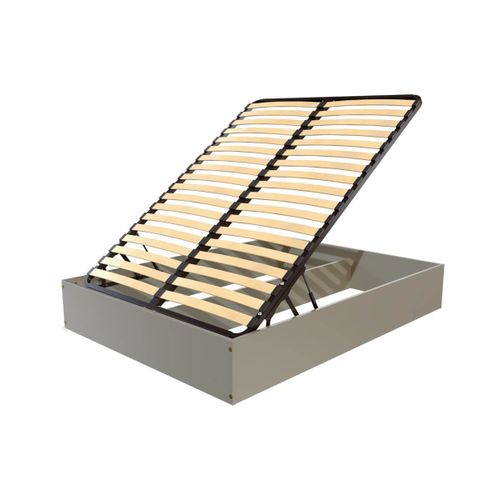 Lit Coffre 2 Places Bois Massif Robuste - 160x200