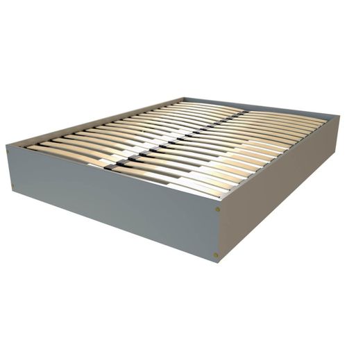 Lit Coffre 2 Places Bois Massif Robuste - 160x200
