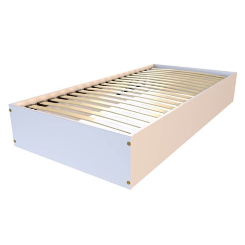 Lit Coffre 90x200 - 1 Place Bois Massif