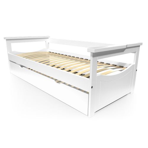 Lit Gigogne 80x200 Topaze Pin Massif