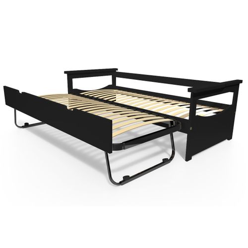 Lit Gigogne 80x200 Topaze Pin Massif