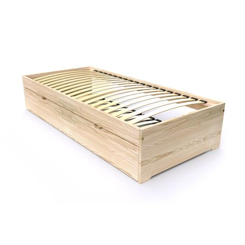 Lit Gigogne 90x200 Malo Pin Massif