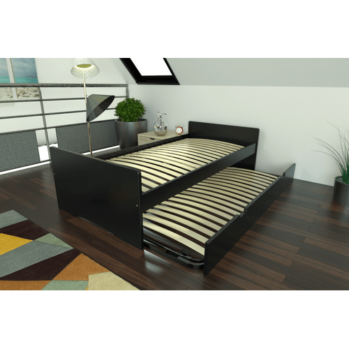 Lit Gigogne 80x200 Abc Pin Massif