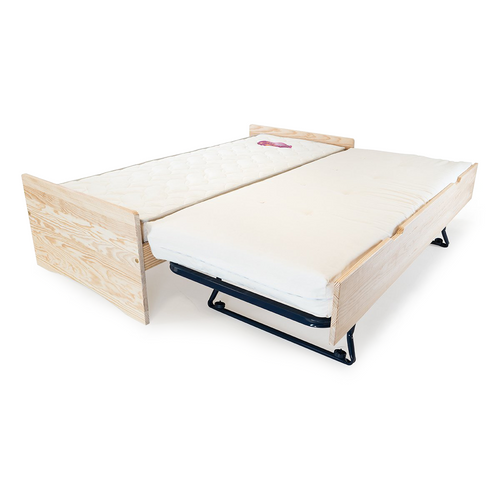 Lit Gigogne 80x200 Abc Pin Massif