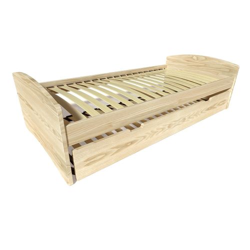 Lit Gigogne 80x200 Happy Pin Massif