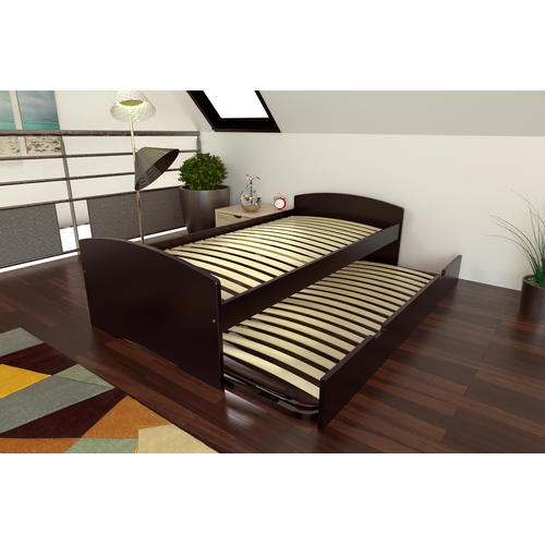 Lit Gigogne 90x200 Happy Pin Massif