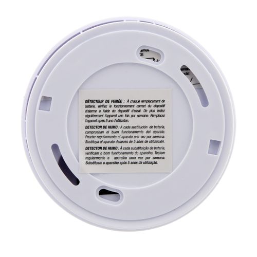 Lot De 2 Détecteurs De Fumée Autonomie 3 Ans - Pile + Accessoires - Otio