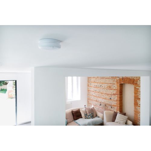 Lot De 2 Détecteurs De Fumée Autonomie 3 Ans - Pile + Accessoires - Otio