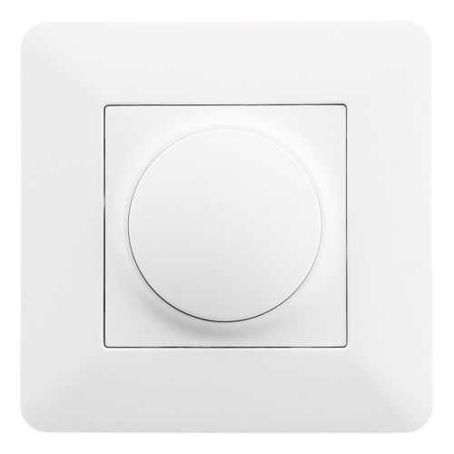 Lot De 2 Variateurs Rotatifs Compatibles LED - Blanc - Artezo - Zenitech