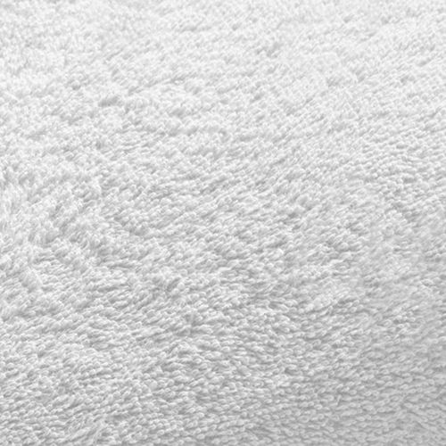 Lot De 2 Gant De Toilette 15x20 Blanc En Coton