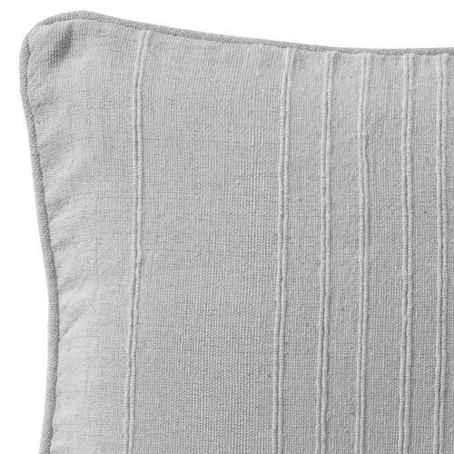 Housse De Coussin 40x40 Gris En Coton