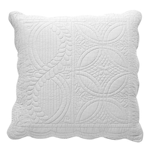 Housse D'oreiller 65x65 Blanc En Coton