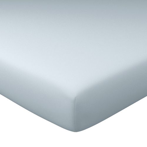 Drap-housse Grand Bonnet 180x200x32 Gris Perle En Coton