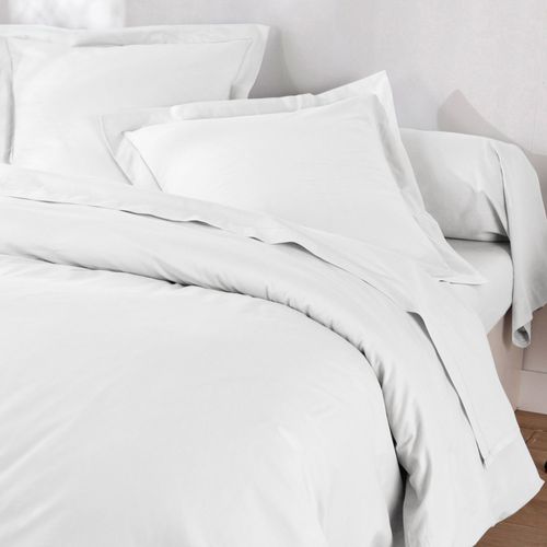 Housse De Couette 200x200 Blanc En Lin