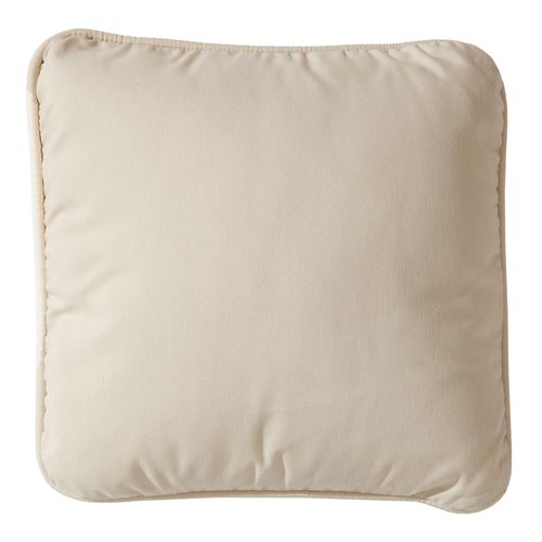 Housse De Coussin 40x40 Beige En Coton