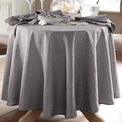 Serviette De Table 45x45 Gris Plomb En Polyester