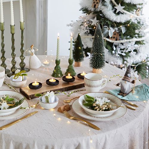 Nappe 150x200 Beige Chanvre En Polyester