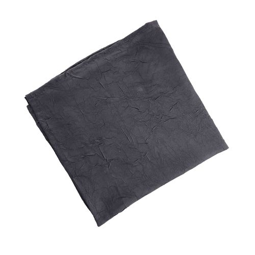 Serviette De Table 45x45 Gris Anthracite En Polyester