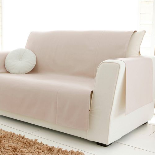 Protège Canapé 150x200 Beige En Coton