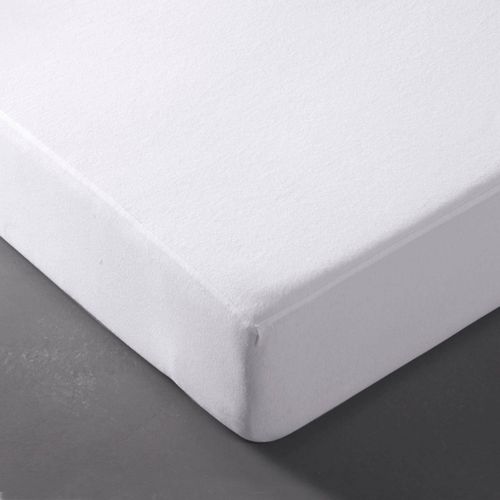 Protège Matelas 140x200 Blanc En Coton