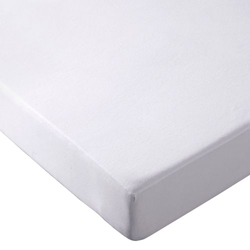 Protège Matelas 120x190 Blanc En Coton
