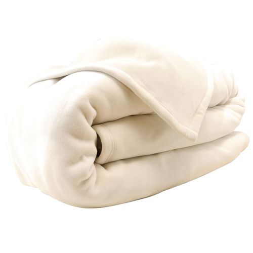 Couverture Tempérée 220x240 Naturel En Polyester