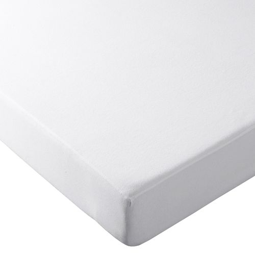 Protège Matelas 160x200 Blanc En Coton