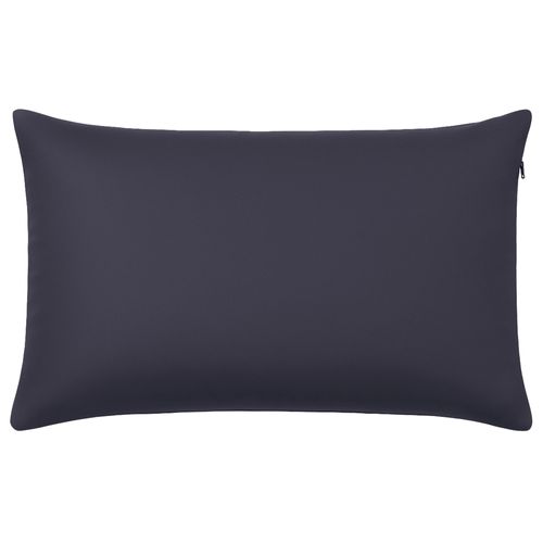 Housse De Coussin 35x60 Gris En Polyester