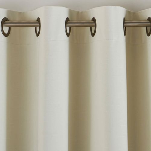 Rideau Occultant 135x260 Naturel En Acrylique