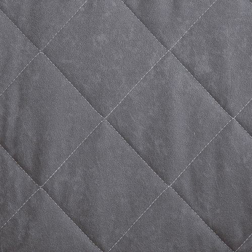 Housse Canapé 2 Places Gris En Polyester